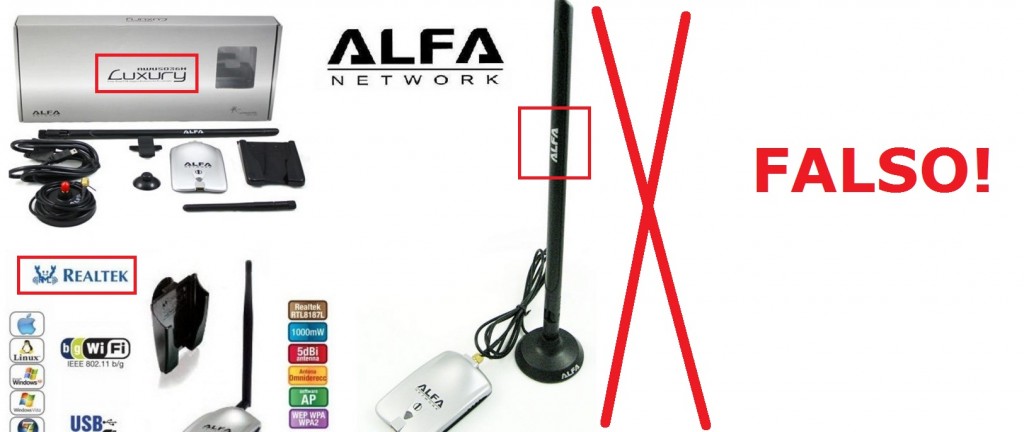 ALFA Luxury AWUS036H Falsa