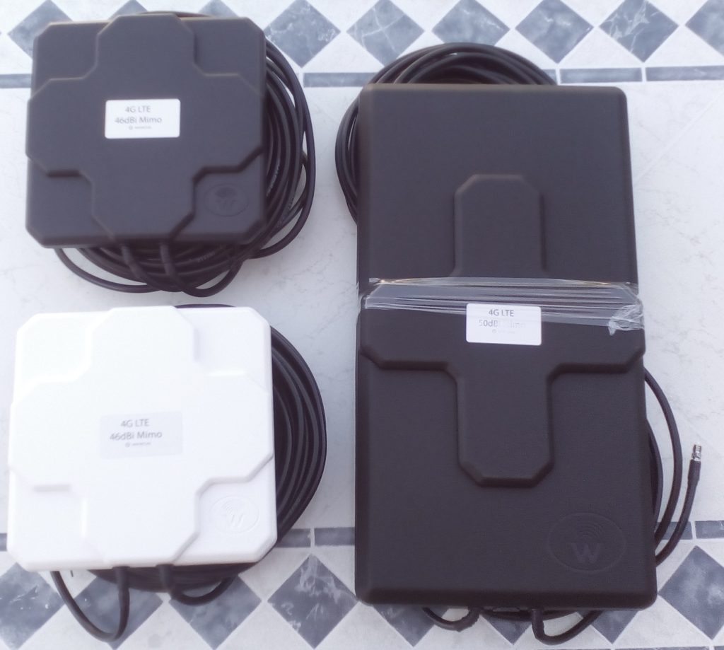 Comparativa antenas 4G de interior y exterior 📶 Test de varios modelos de  antenas con Router 4G 📡 