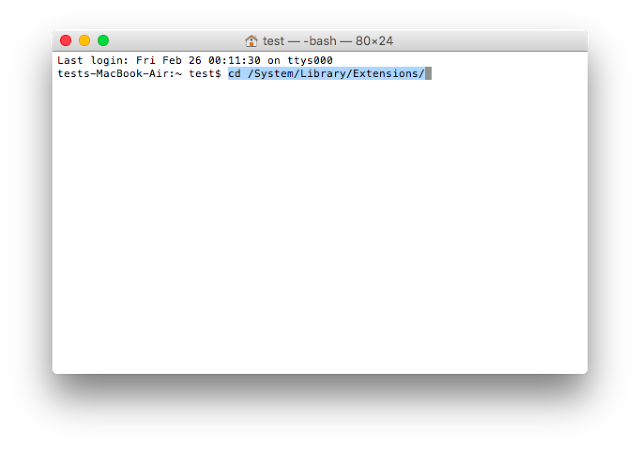 Configuración Ralink en MAC OS El Capitan 