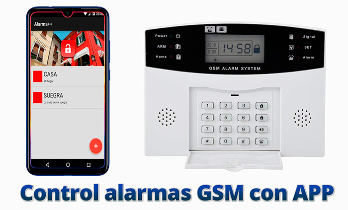 Control alarmas GSM con APP de una manera muy sencilla - Zoom Informatica