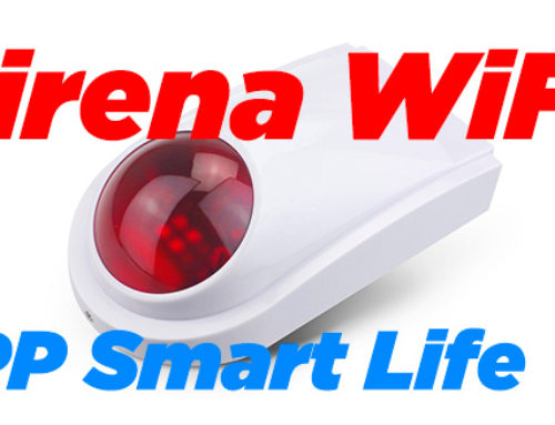 Configuración sirena WiFi Tuya Smart Life para exterior