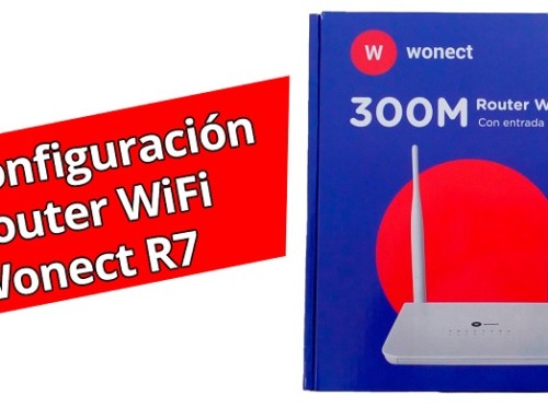 Configuración Router WiFi Wonect R7 con conexión USB