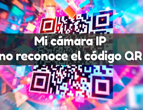 Mi cámara IP no reconoce el código QR