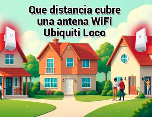 Que distancia cubre una antena WiFi Ubiquiti Loco