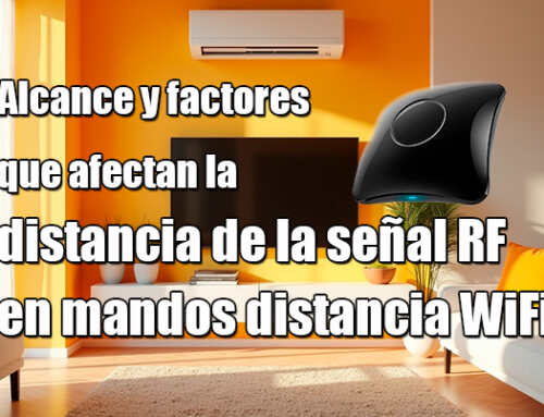 Alcance y factores que afectan la distancia de la señal RF en mandos distancia WiFi