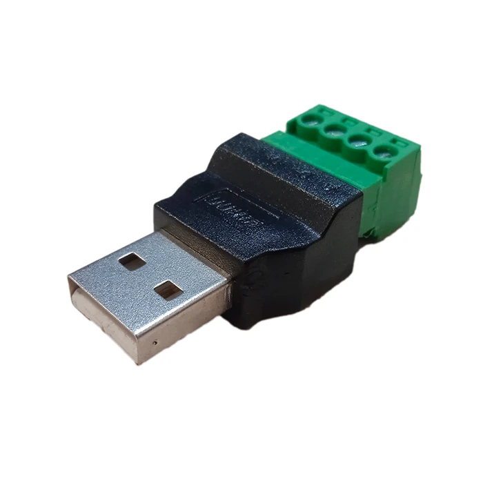 Conector USB 4 pines para cable USB