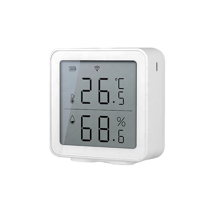 Sensor temperatura y humedad WiFi compatible Tuya Smart TY191