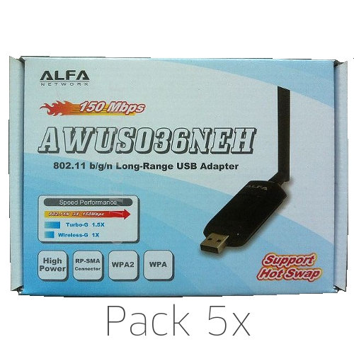 ALFA Pack 5x AWUS036NEH precio para distribuidores