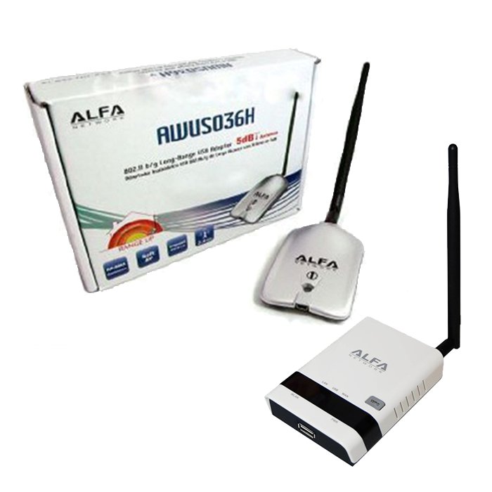 ALFA R36 repetidor WiFi con Antena USB AWUS036H v5