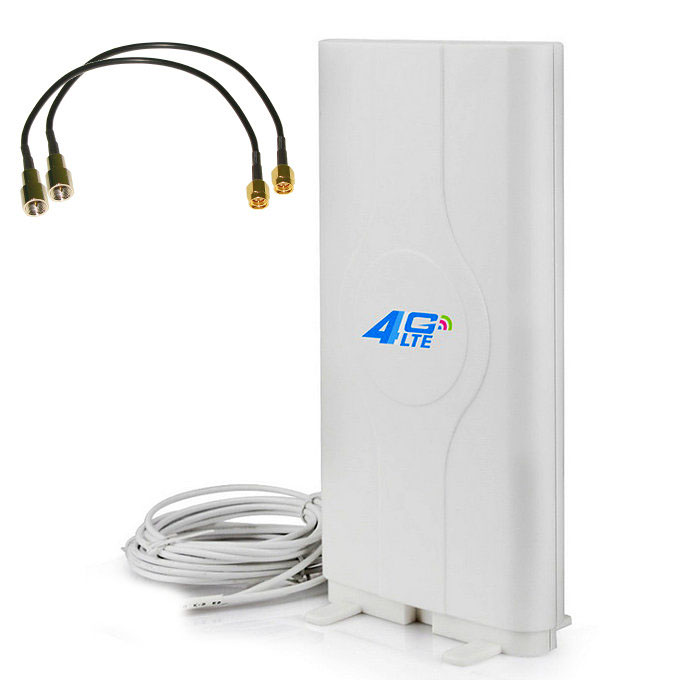 Antena 4G Theta LF ANT4G01 Dual Mimo LTE 49dBi Conectores SMA Cable 5 Metros