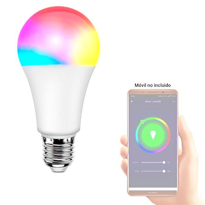 Dale tu toque personal a la iluminación del hogar, con esta bombilla LED RGB  que solo cuesta 9,5 euros, con envío desde España
