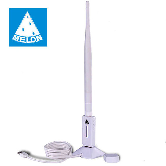 Melon N519 Antena WiFi USB largo alcance 10 metros RT3072