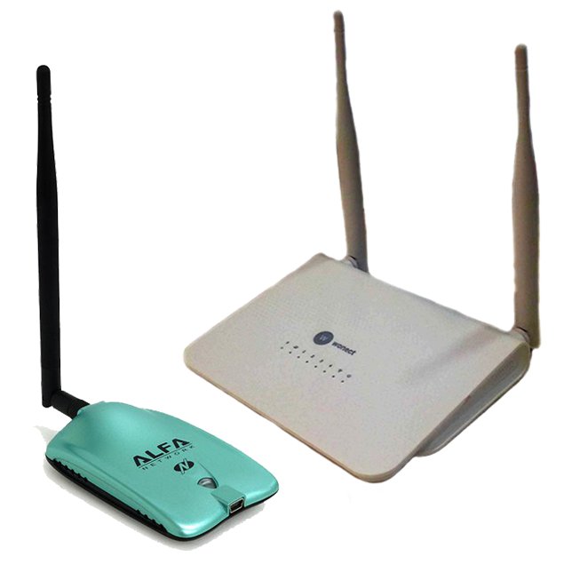 Wonect R658A Router repetidor USB Antena WiFI ALFA AWUS036NH Ralink