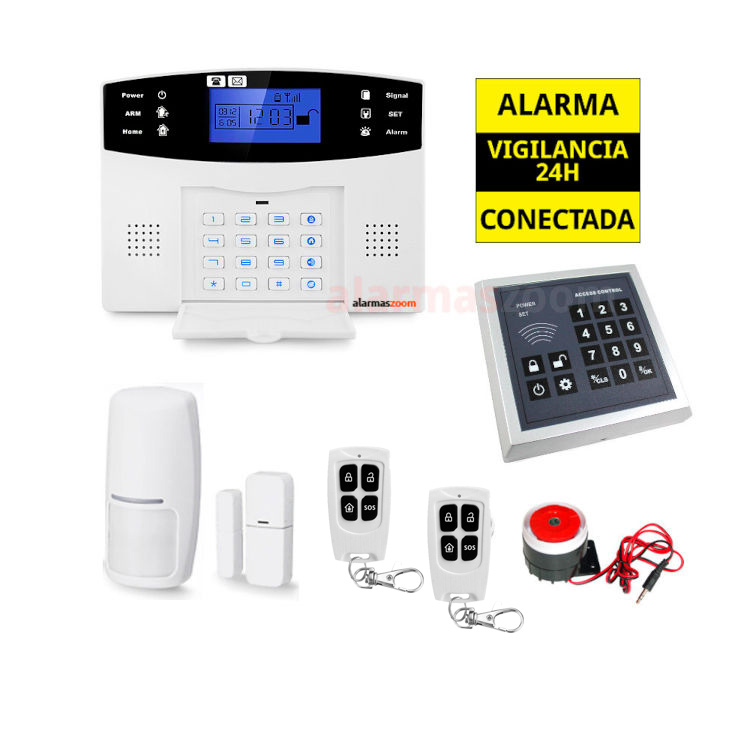 Sistema de alarma para casa Teclado control accesos AZ017 4