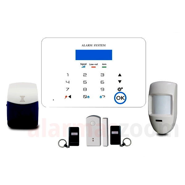 Alarma Hogar K5 Kit GSM Alarma seguridad casa oficina con control remoto