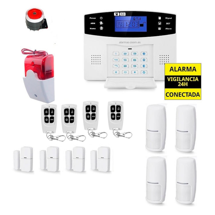 Sistema de alarma para casa Sirena luminosa AZ017 11