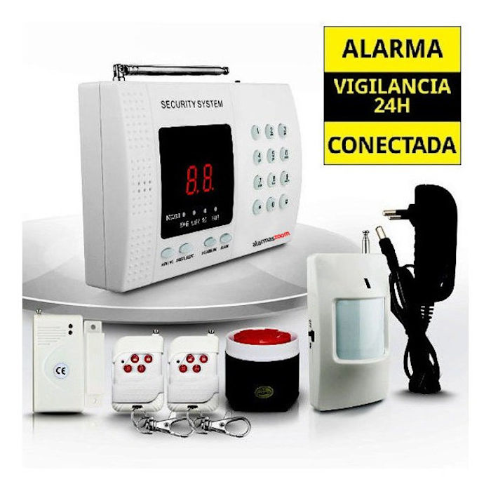 Alarma Hogar AZ011 linea telefono fija Oferta Sistema Proteccion para casa