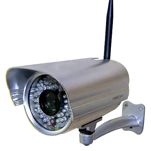 Foscam FI8906W Camara de vigilancia IP exterior WiFi VGA Vision nocturna 60 leds