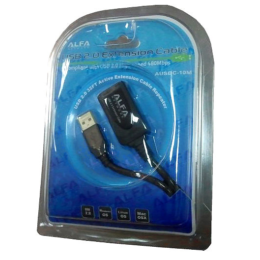 Cable USB alargador 10 metros AUSBC-10M activo y Autoamplificado