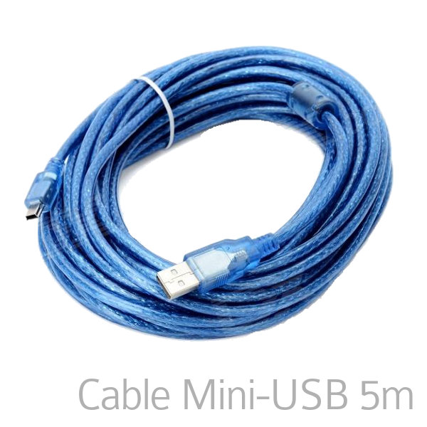 Cable USB a Mini USB 5 Metros