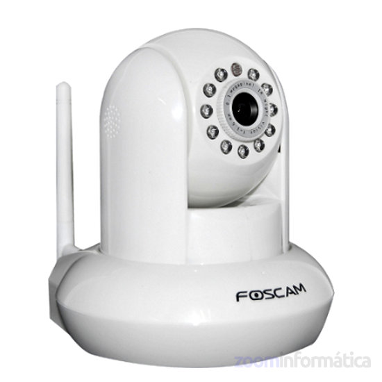 Camara IP Foscam FI8910W Color blanco Motorizada y vision nocturna Reacondicionada