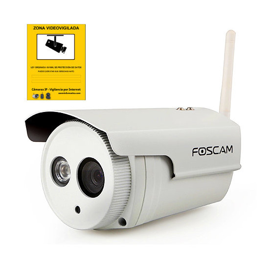 Foscam FI9803P Camara de seguridad IP WiFi exterior Alta resolucion Fija Reacondicionada
