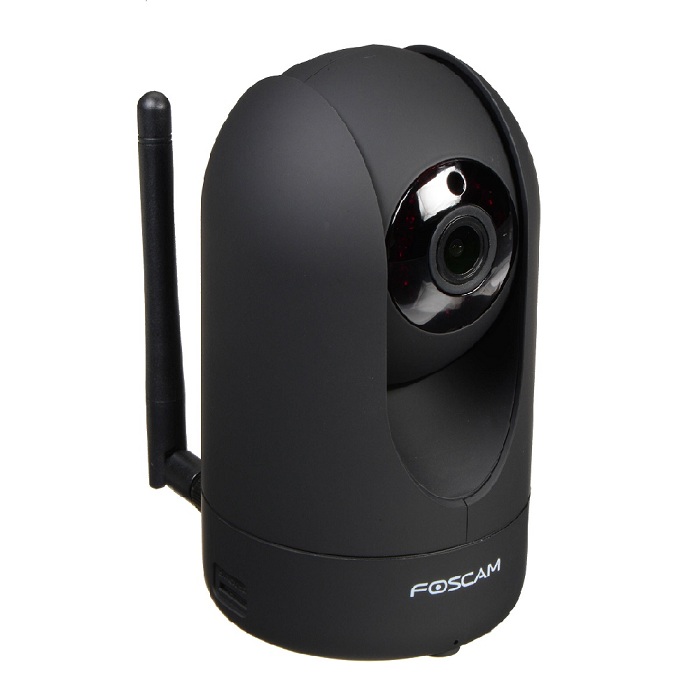 Foscam R2 B Camara IP Full HD interior motorizada Vision nocturna Color Negra