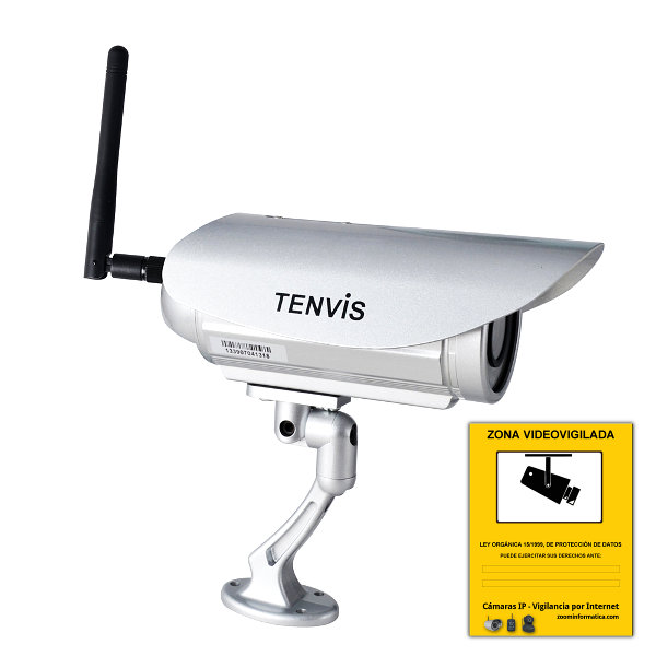 Tenvis IP391W Camara de seguridad WiFi IP exterior inalambrica