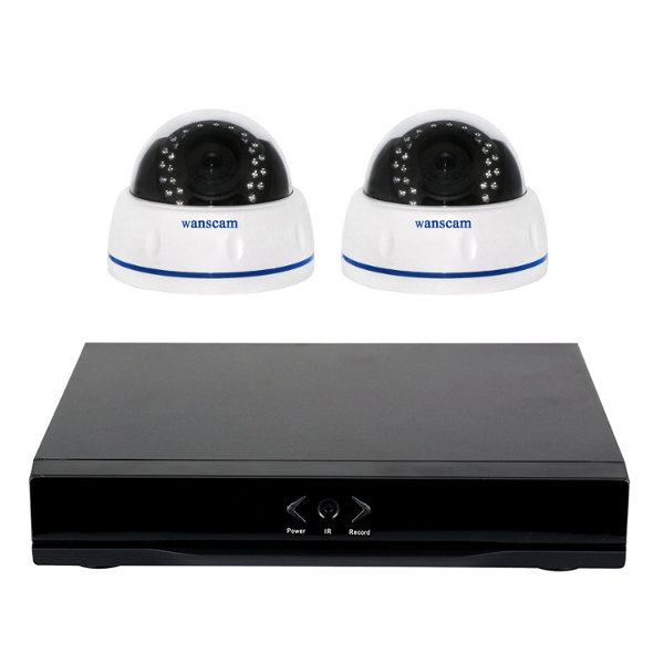 Wanscam Grabador NVR HL0162 y 4 Camaras IP HW0031
